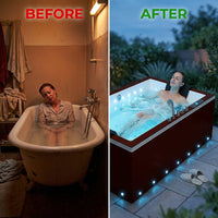 AquaLuxe Serenity Spa — Before & After