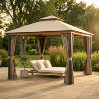 AuroraShade Marquis 12x12 Premium Canopy Gazebo — Studio Shot
