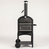 EmberFlame Compact Wood-Fired Pizza Oven — Studio Shot