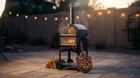 EmberFlame Compact Wood-Fired Pizza Oven — Lifestyle