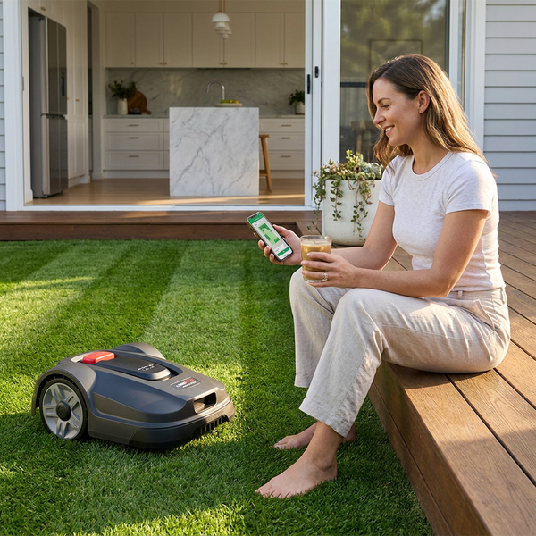Robot Lawn Mower Built for Autonomous Care, RTK-GPS Guidance, Brushless Drive System, Large Lawn Capacity