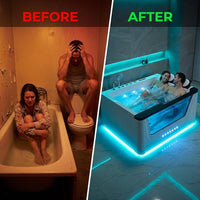 LuminaBath DuoSpa — Before & After