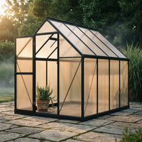 Veridian LuxeFrame 8×12 Greenhouse — Studio Shot